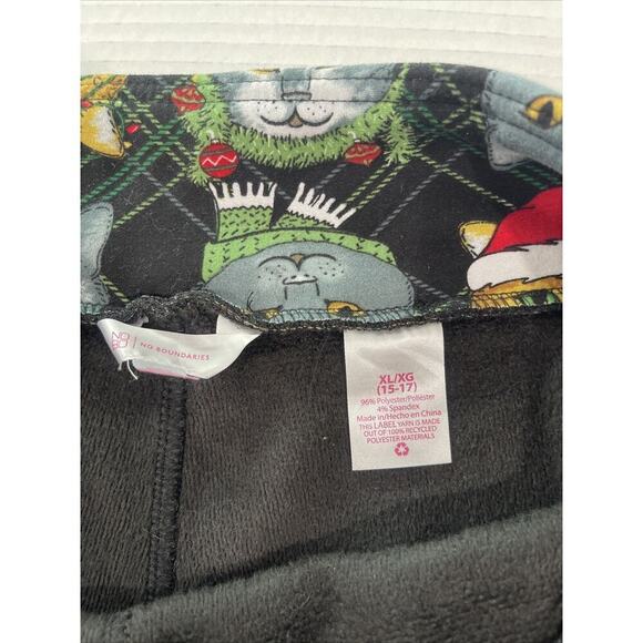 Old Navy Women XL Cat Christmas Pajama Pants Bottoms Flannel Pull On Stretch - Picture 4 of 11